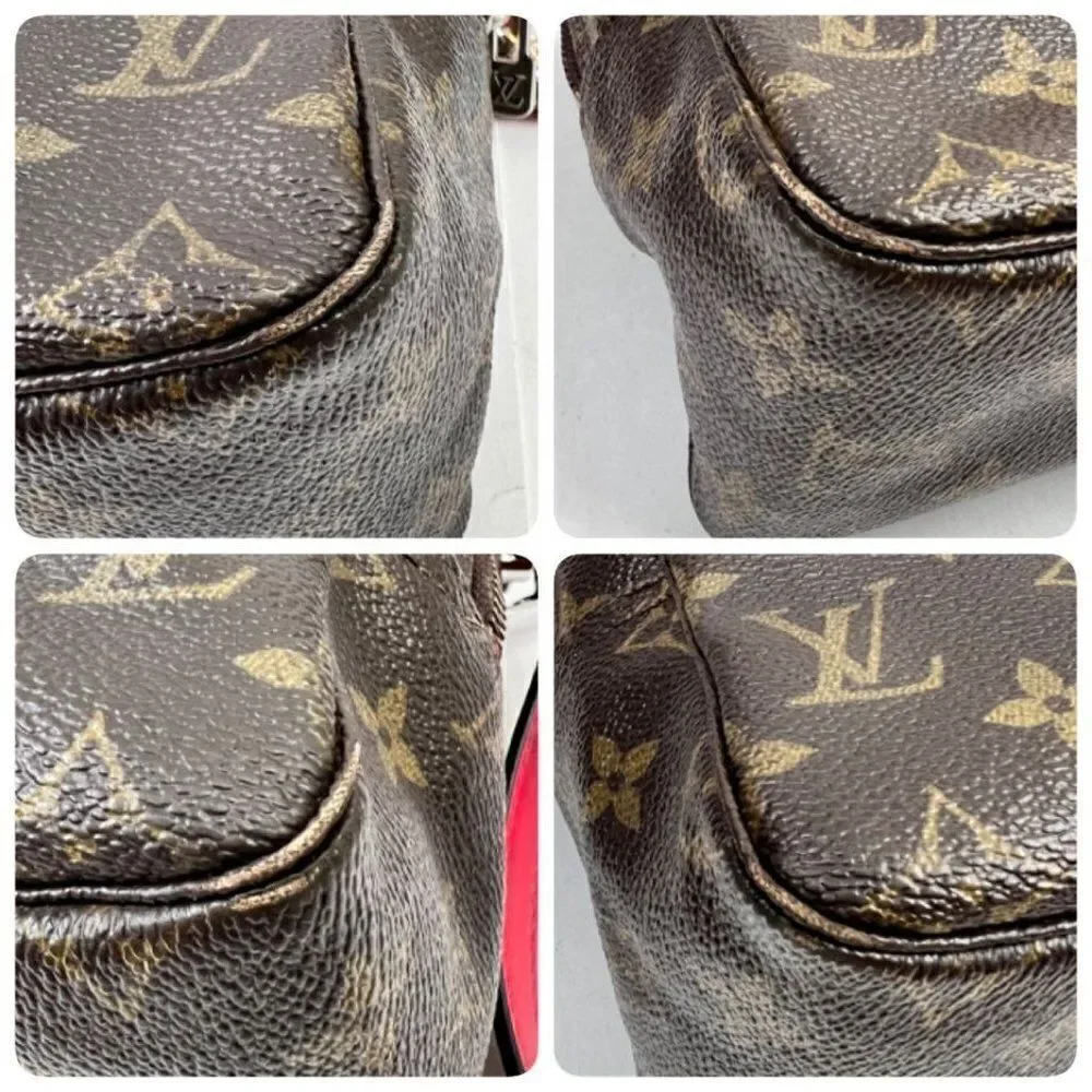 Louis Vuitton LV Cosmetic Pouch Bag Trousse Toilette 28 Browns Monogram